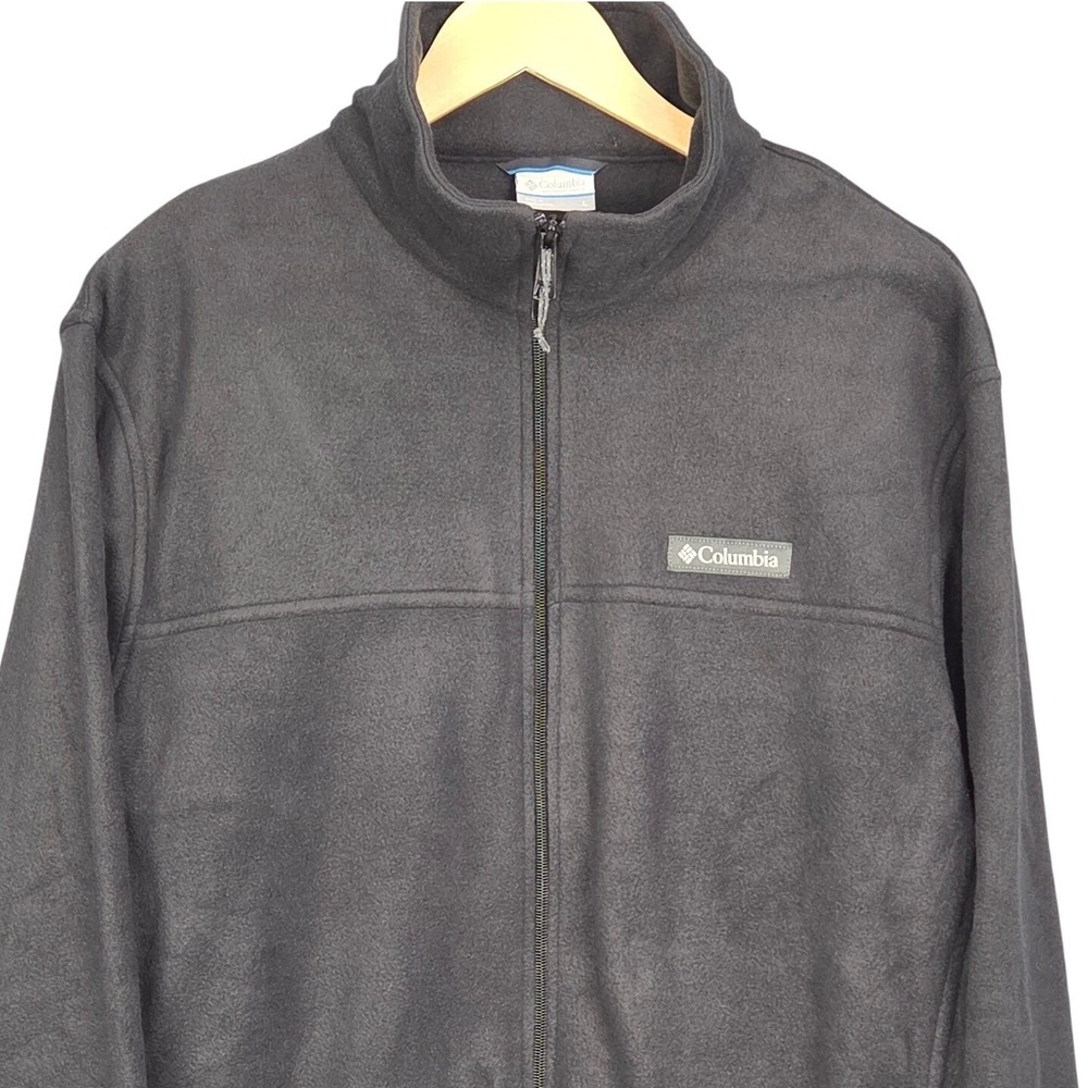 Columbia Steens Mountain 2.0 Fleece Jacket Mens Large Gray‎ Full Zip Regular NEW